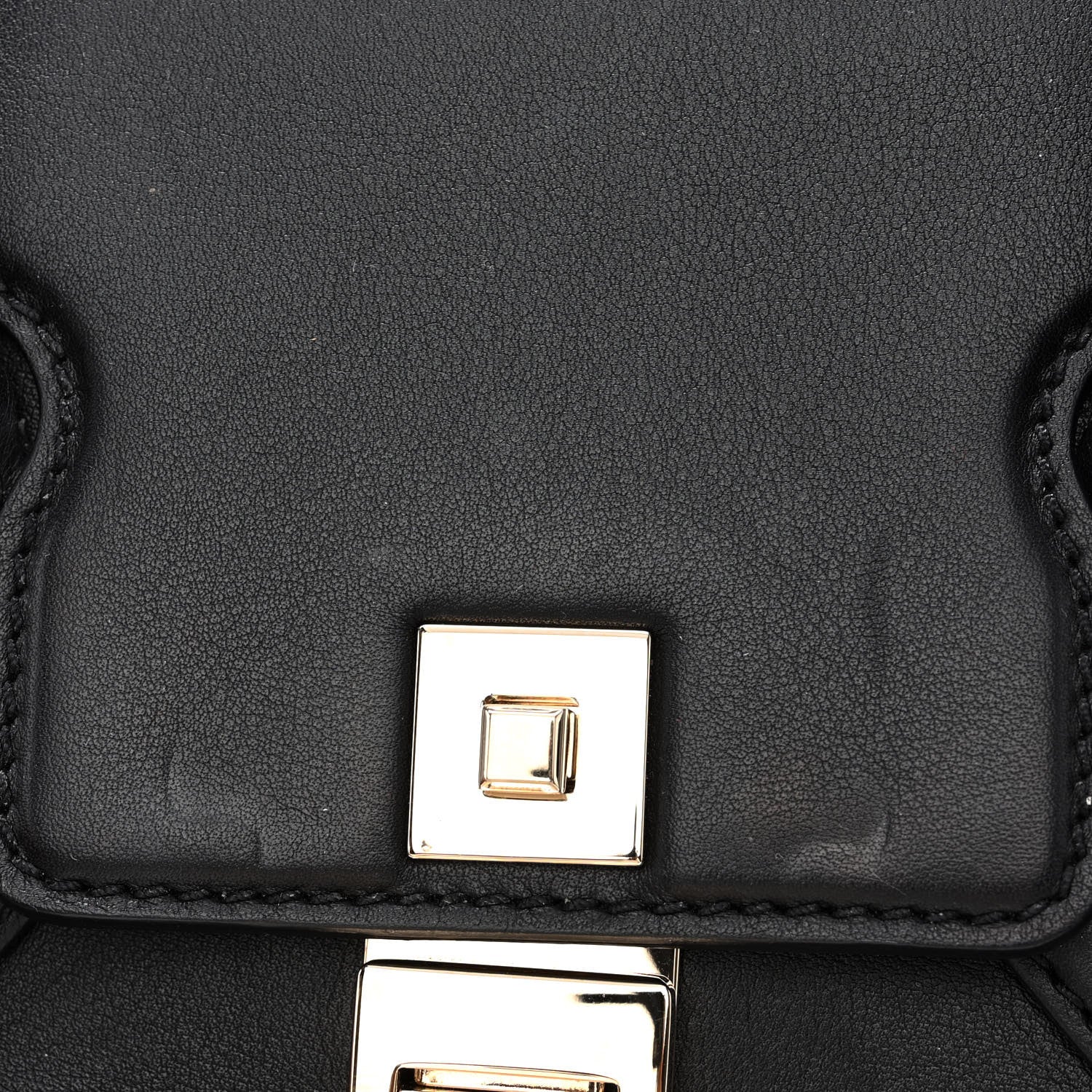 Versace Calfskin Medium Palazzo Empire Bag Black 12 of 17