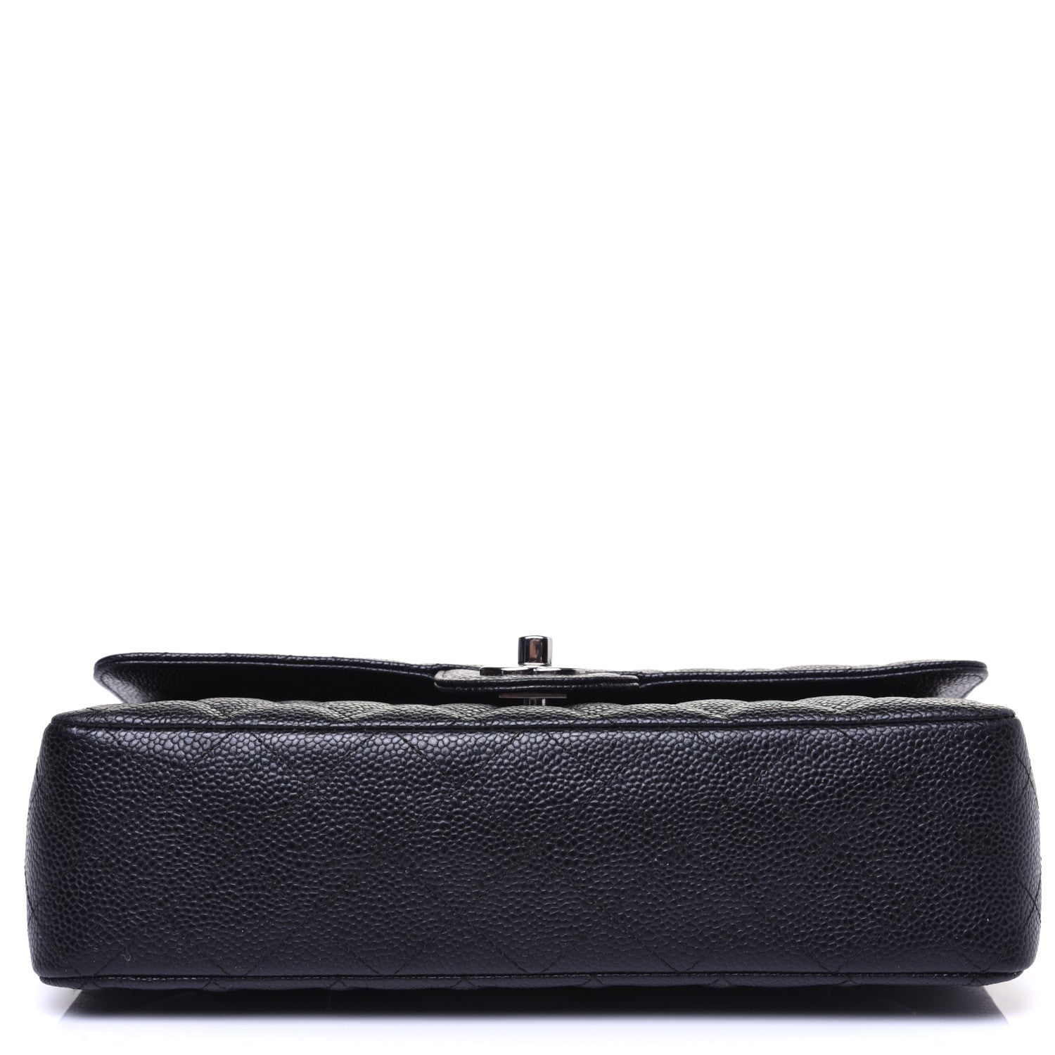 Chanel Caviar Quilted Medium Double Flap Black 10 of 14