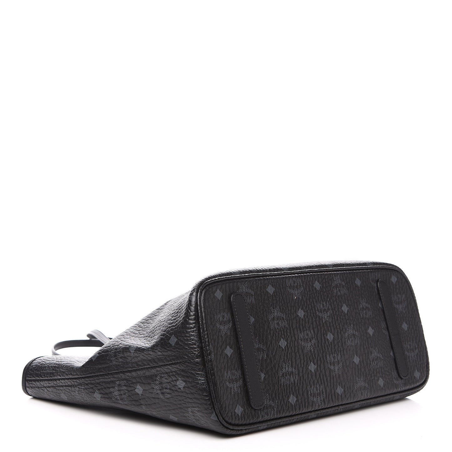 Visetos Medium Anya Zip Top Shopper Tote Black