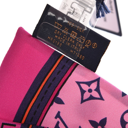 Louis Vuitton Silk Monogram Superstition Bandeau Rose 3 of 5
