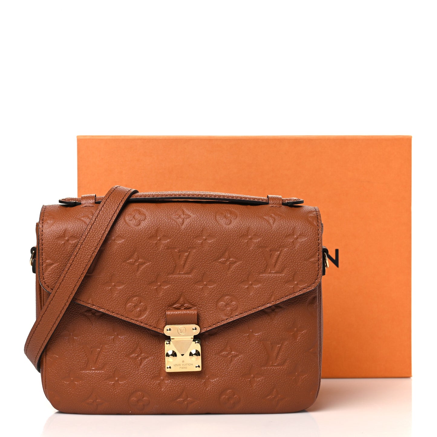 Empreinte Pochette Metis Cognac