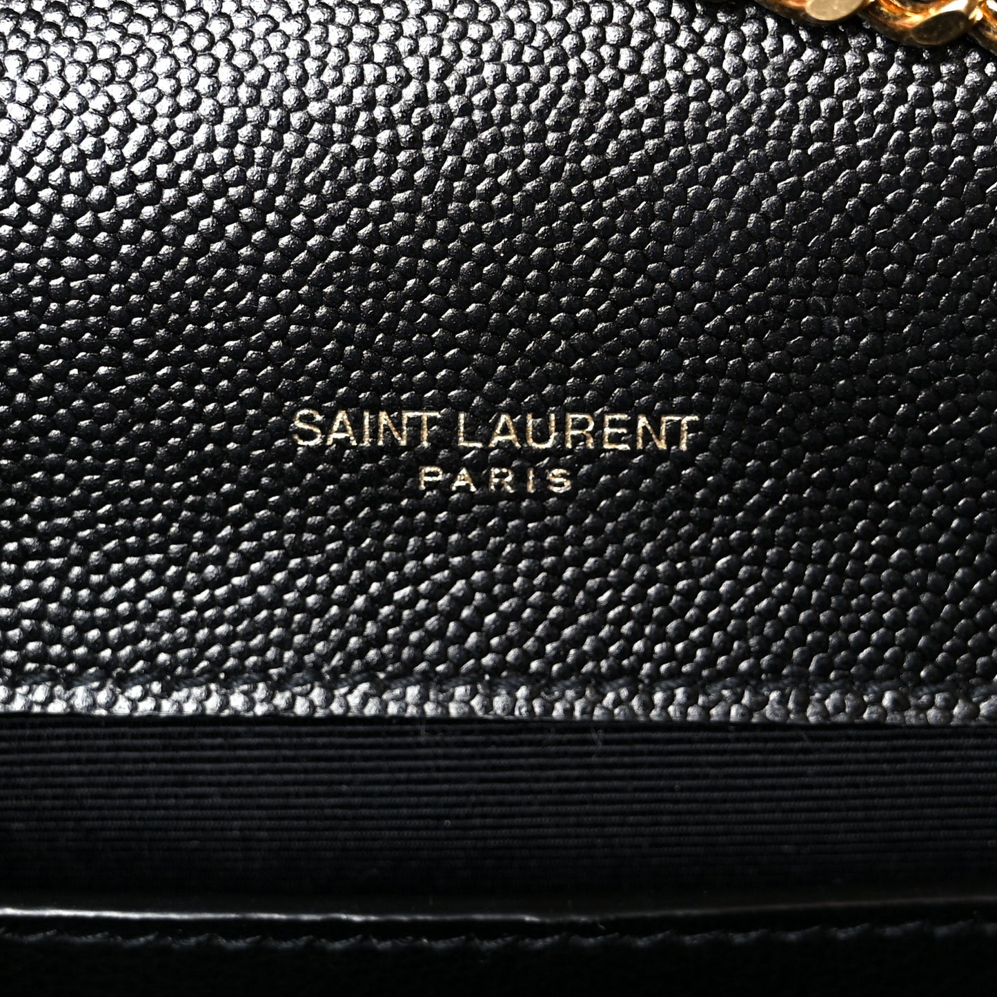 Calfskin Small Classic Monogram Kate Tassel Satchel Black