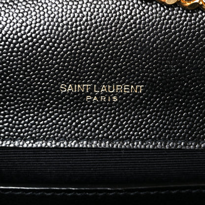 Saint Laurent Calfskin Small Classic Monogram Kate Tassel Satchel Black 6 of 12