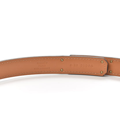 Hermes Epsom Kelly Belt White 3 of 4