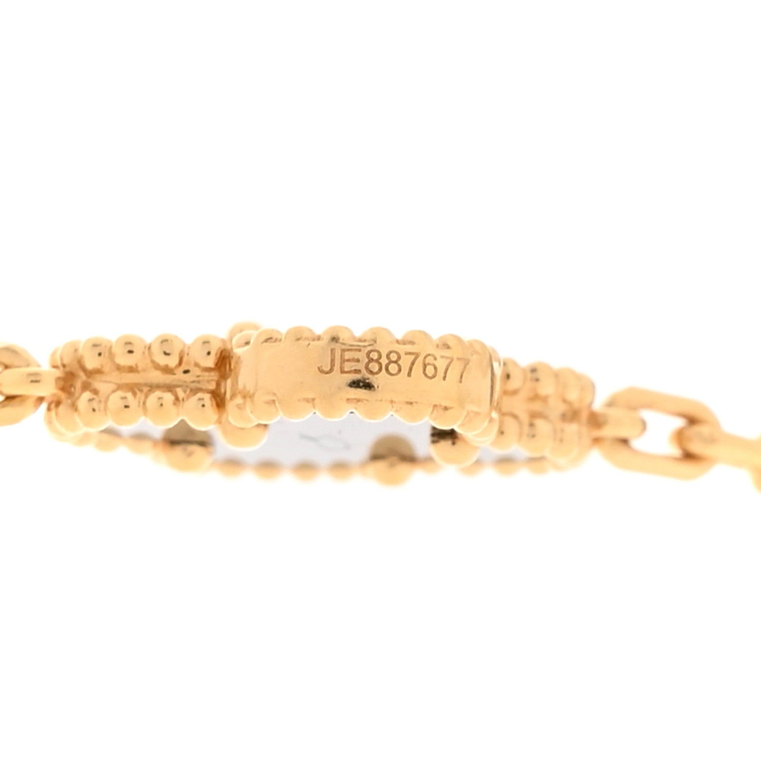 Van Cleef & Arpels 18K Yellow Gold Black Onyx 10 Motifs Vintage Alhambra Necklace 5 of 6