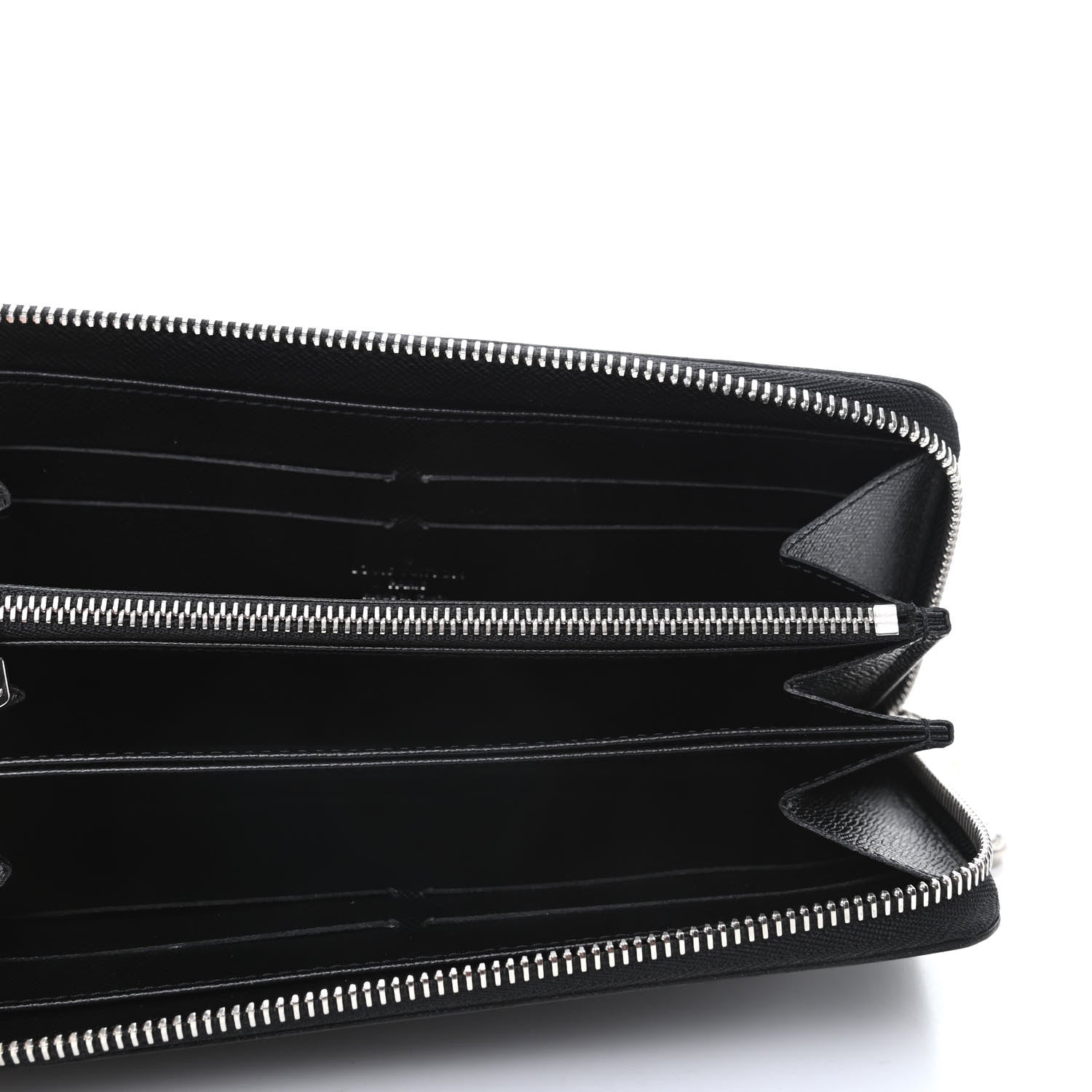 Louis Vuitton Epi Zippy Wallet Black 5 of 9