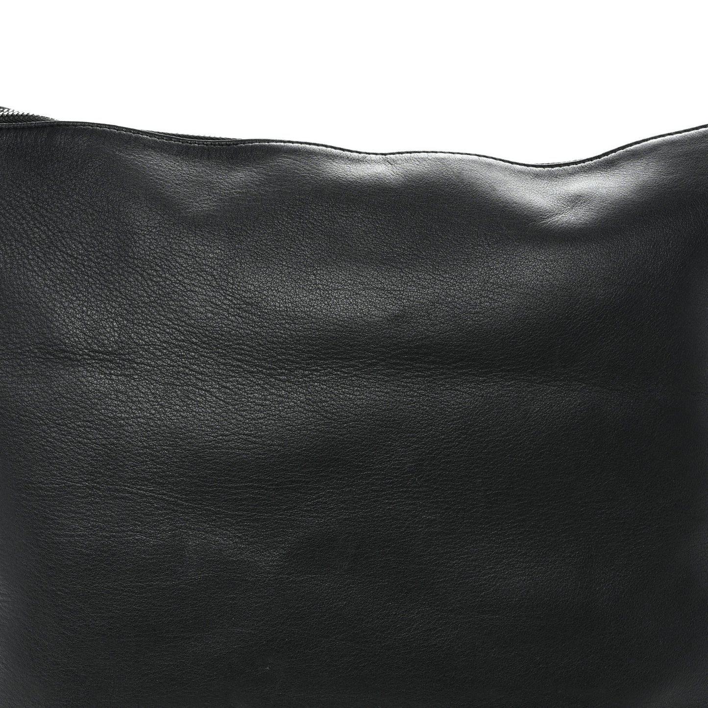 Supple Smooth Calfskin Jacquard Medium Cubi Crossbody Bag Black