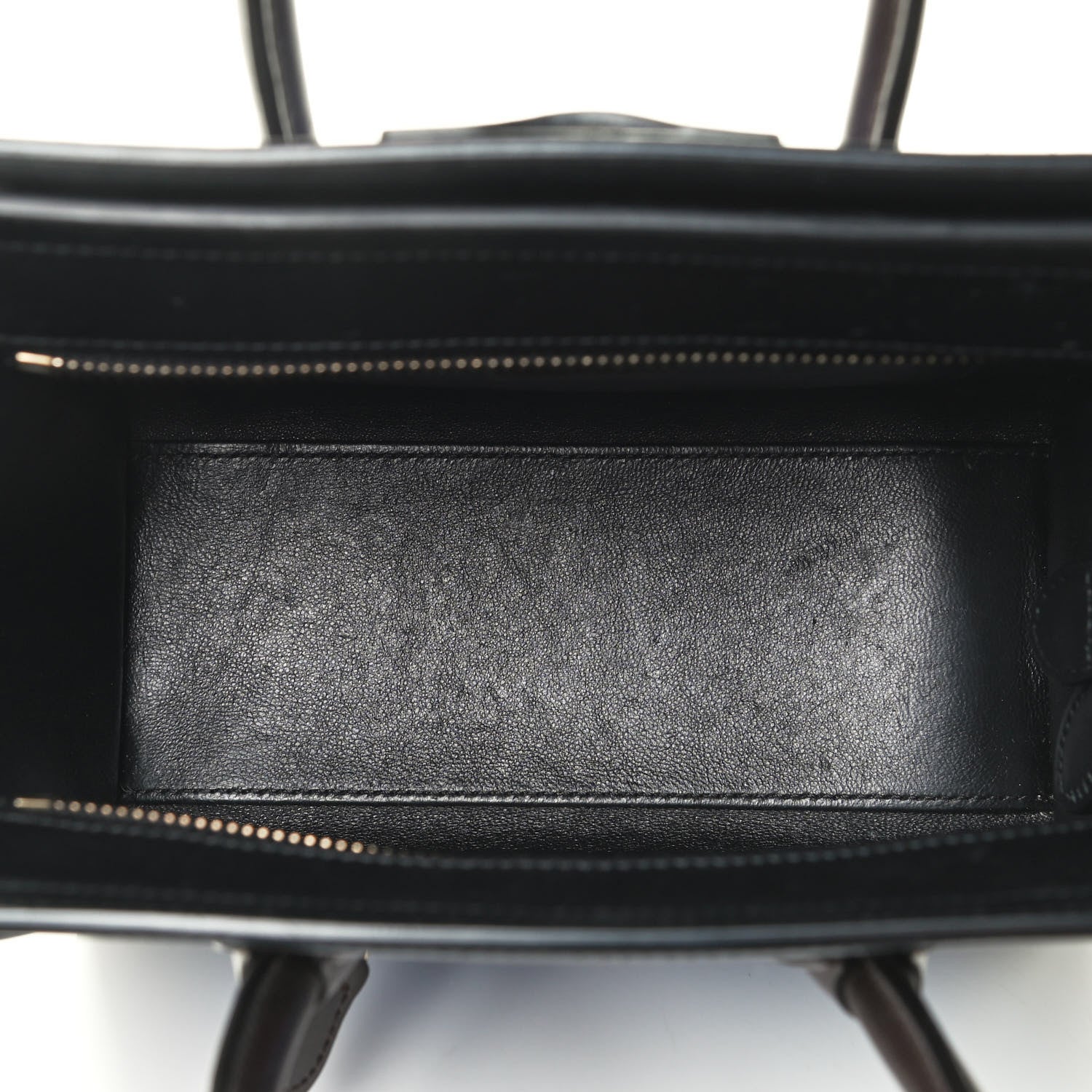Celine Smooth Calfskin Bullhide Nano Tri-Color Luggage Indigo 4 of 4