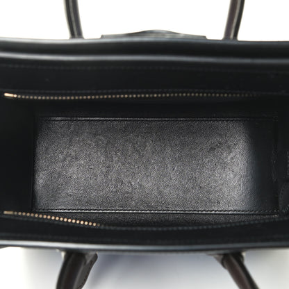 Celine Smooth Calfskin Bullhide Nano Tri-Color Luggage Indigo 4 of 4