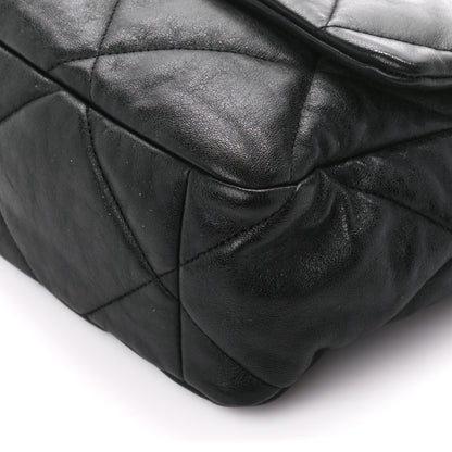 Chanel Lambskin Quilted Large Chanel 19 Flap Black 10 of 10