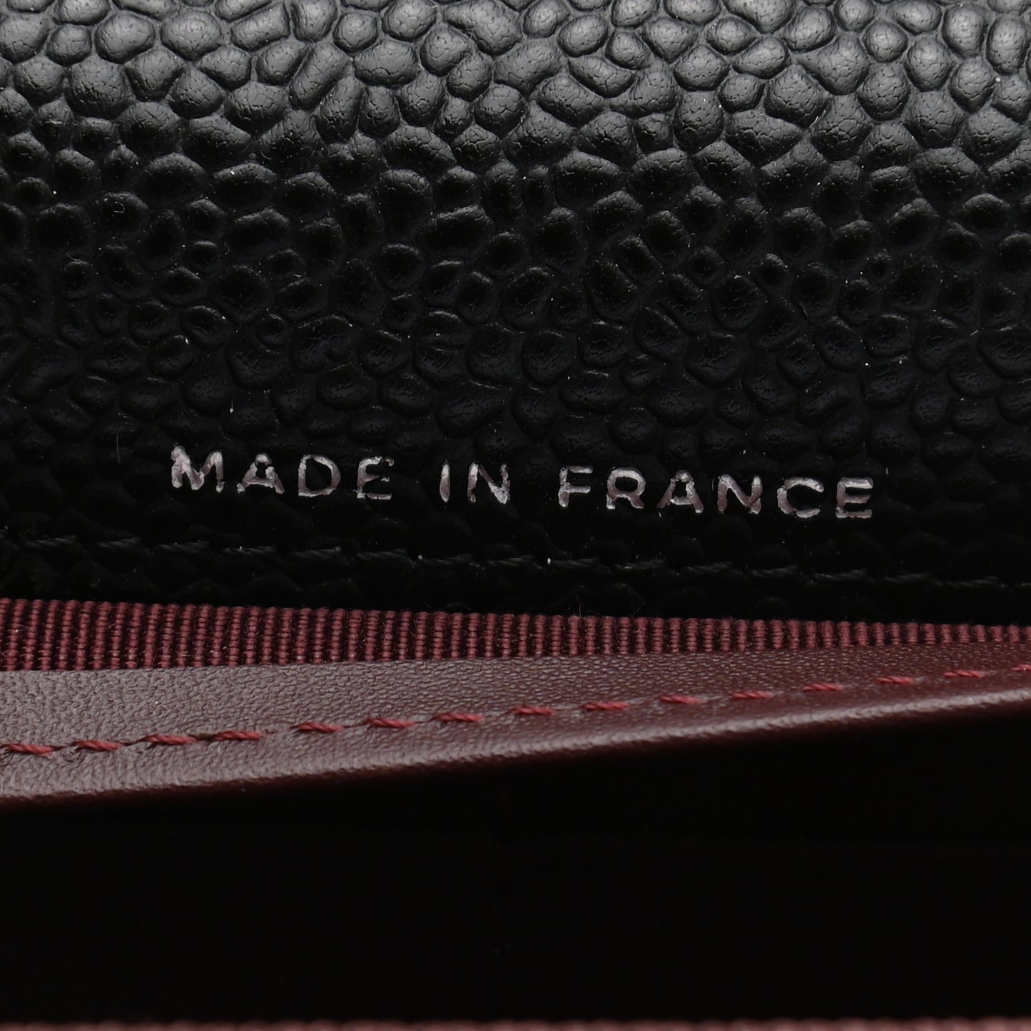 Caviar Quilted Large Flap Wallet Black
