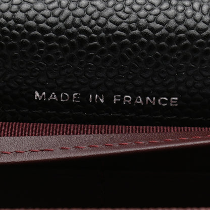 Chanel Caviar Quilted Large Flap Wallet Black 7 of 8