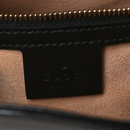 Gucci Boarded Dyana Lux Calfskin Medium Jackie 1961 Hobo Black 6 of 9