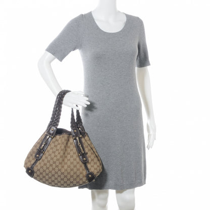 Gucci Monogram Small Pelham Tote Ebony 2 of 7