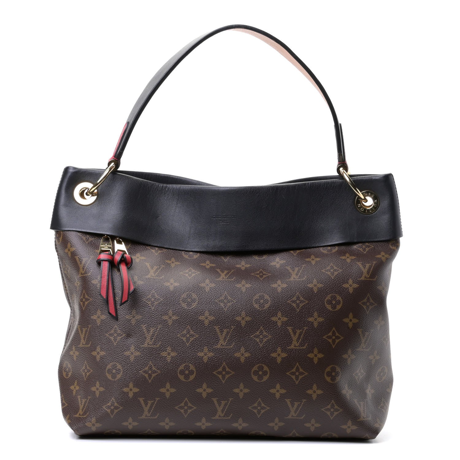 Louis Vuitton Monogram Tuileries Hobo Black 1 of 6