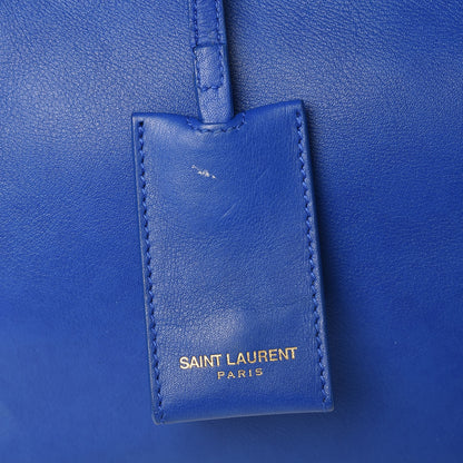 Saint Laurent Calfskin Medium Classic Y Cabas Royal Blue 16 of 24