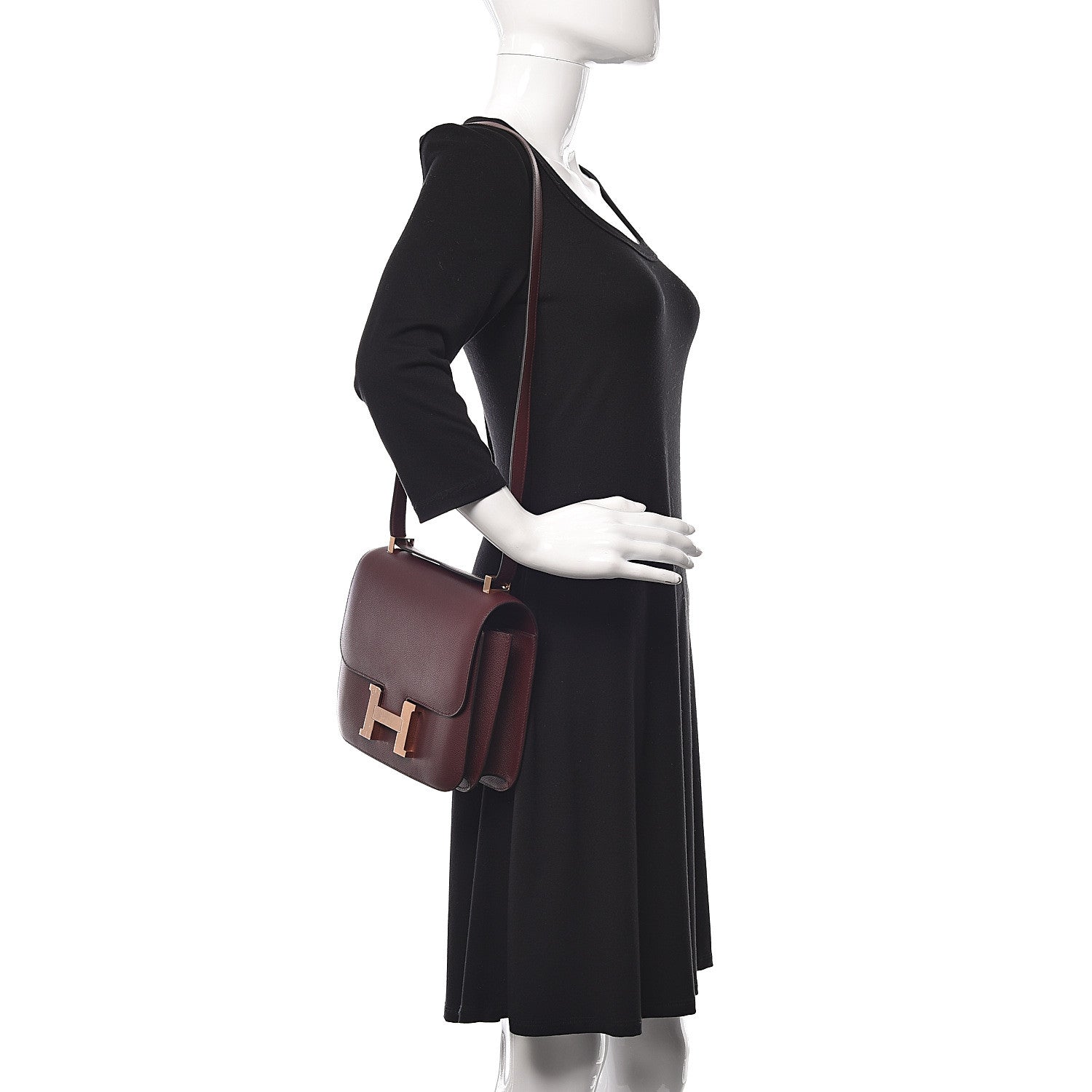 Hermes Evercolor Constance 24 Bordeaux 2 of 22