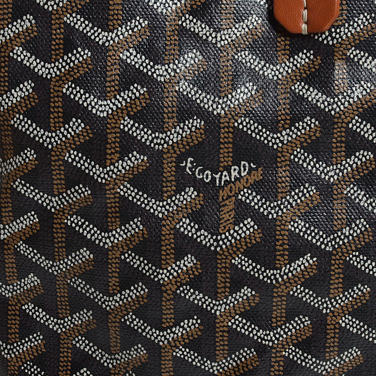 Goyard Goyardine Saint Louis PM Black Gold 9 of 9