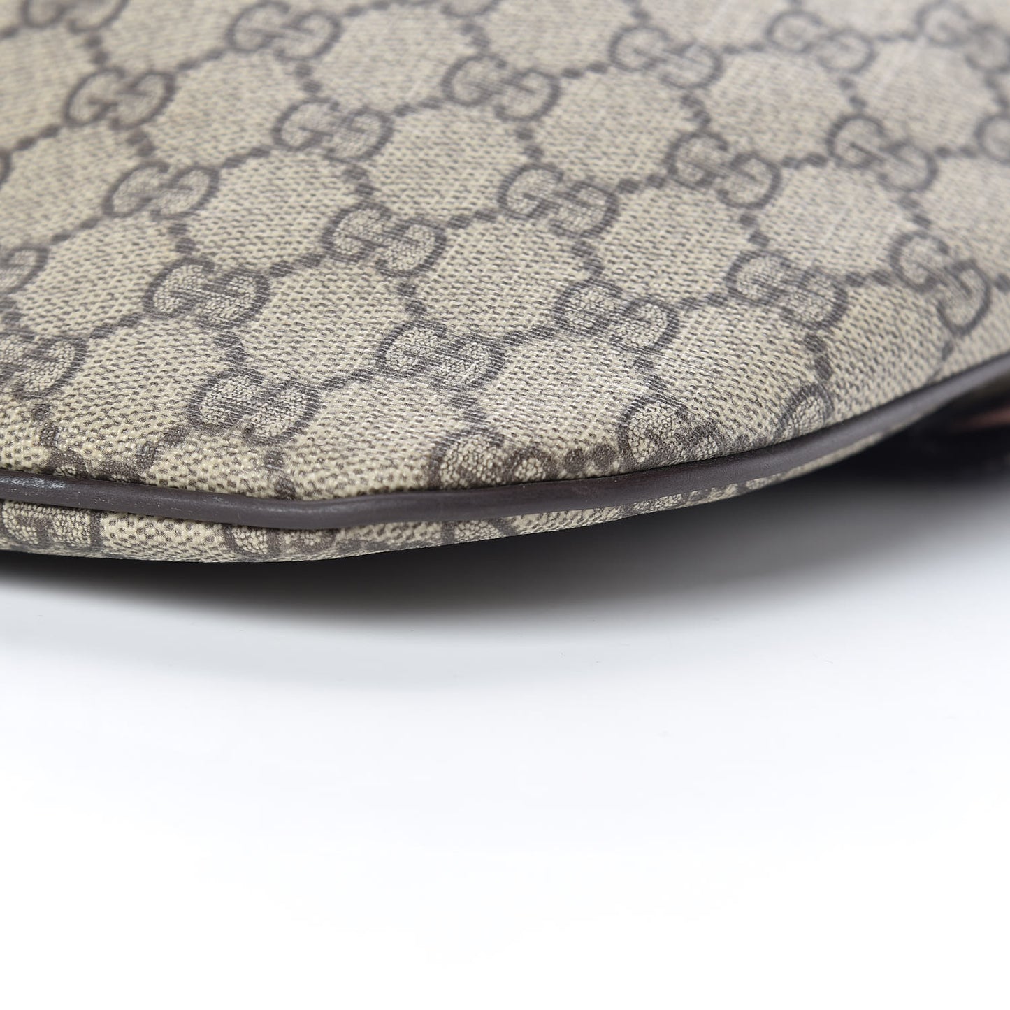 GG Plus Monogram Belt Bag Dark Brown