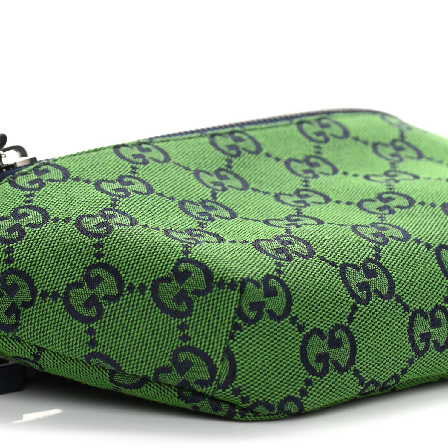 Gucci Monogram Multicolor Belt Bag Green Blue 9 of 10