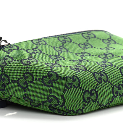 Gucci Monogram Multicolor Belt Bag Green Blue 9 of 10