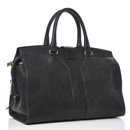 Saint Laurent Sheepskin Medium Cabas ChYc Black 3 of 13
