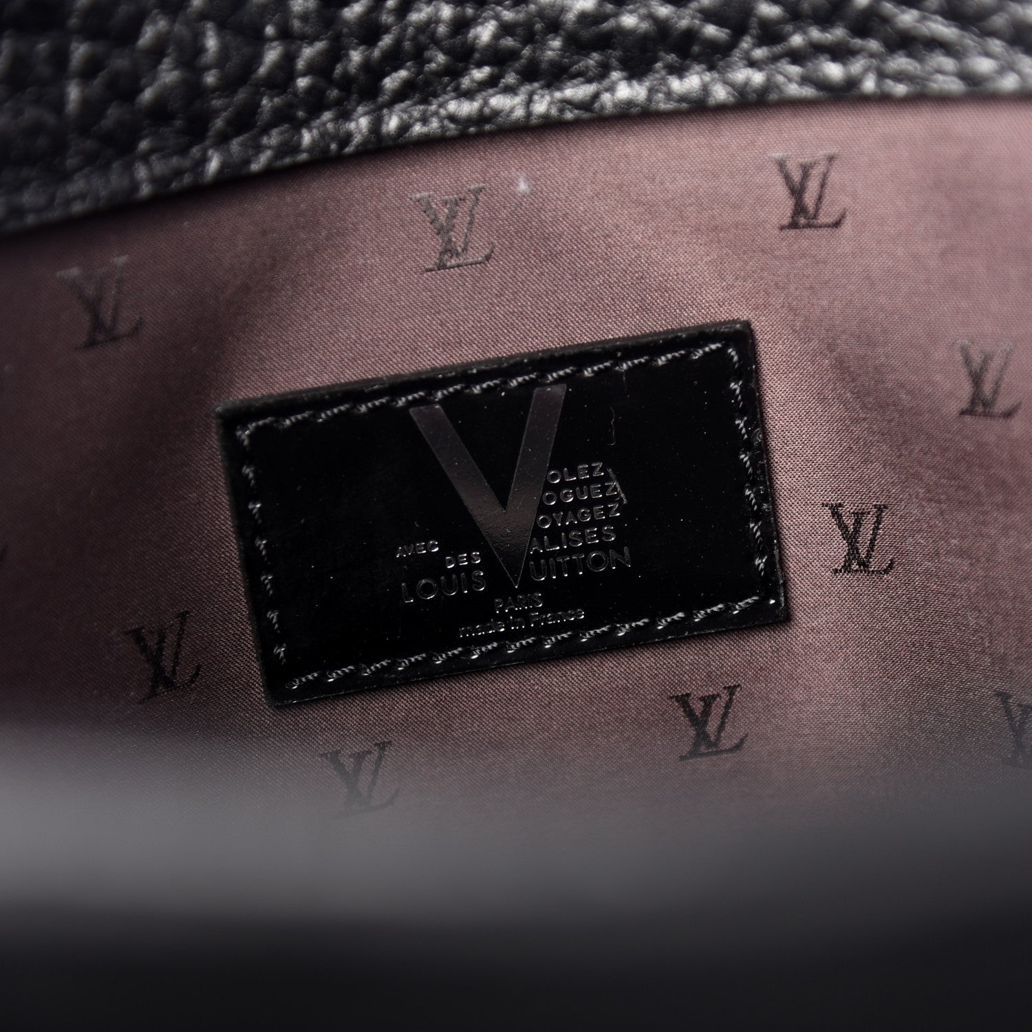 Louis Vuitton Pony Hair Mens Cabas Whistler Black 8 of 8