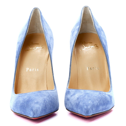 Christian Louboutin Veau Velours Pigalle Follies 100 Pumps 36.5 Jeans 2 of 7