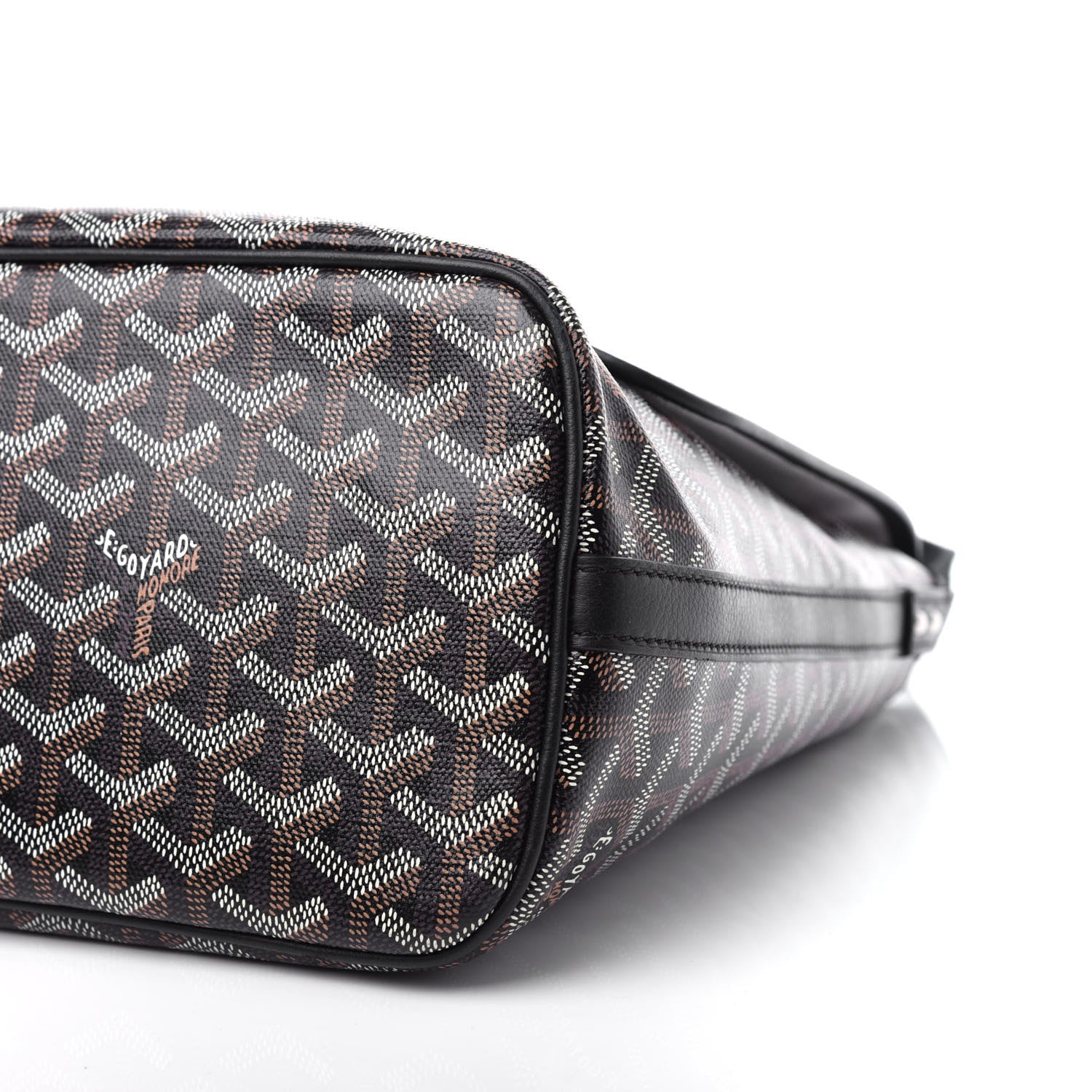 Goyard Goyardine Capetien Messenger Bag Black 7 of 8