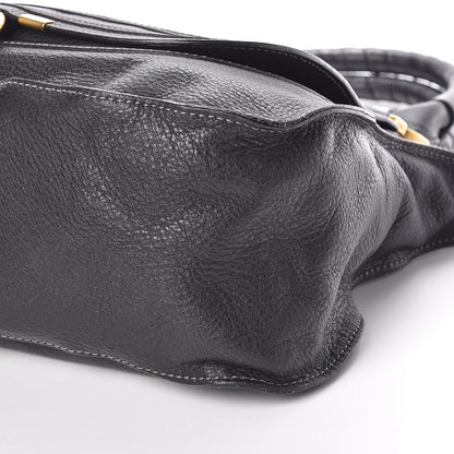 Chloe Calfskin Large Marcie Satchel Black 6 of 8