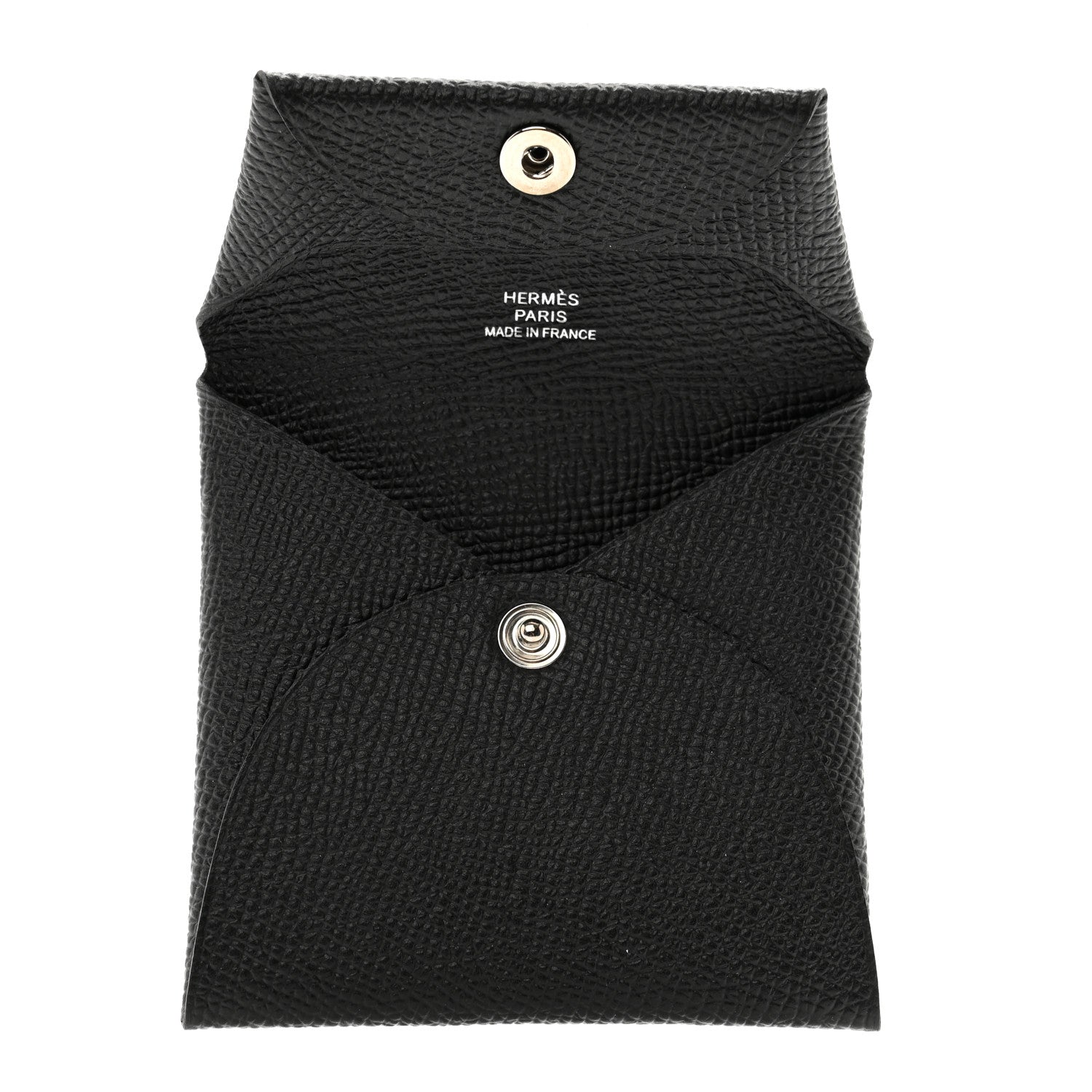 Hermes Epsom Bastia Coin Purse Black 5 of 7
