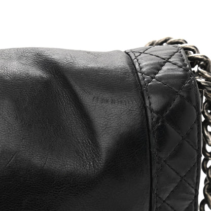 Chanel Calfskin Medium Boy Reverso Flap Black 13 of 16