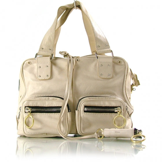 Chloe Goatskin BETTY Medium Ivory 1 of 12