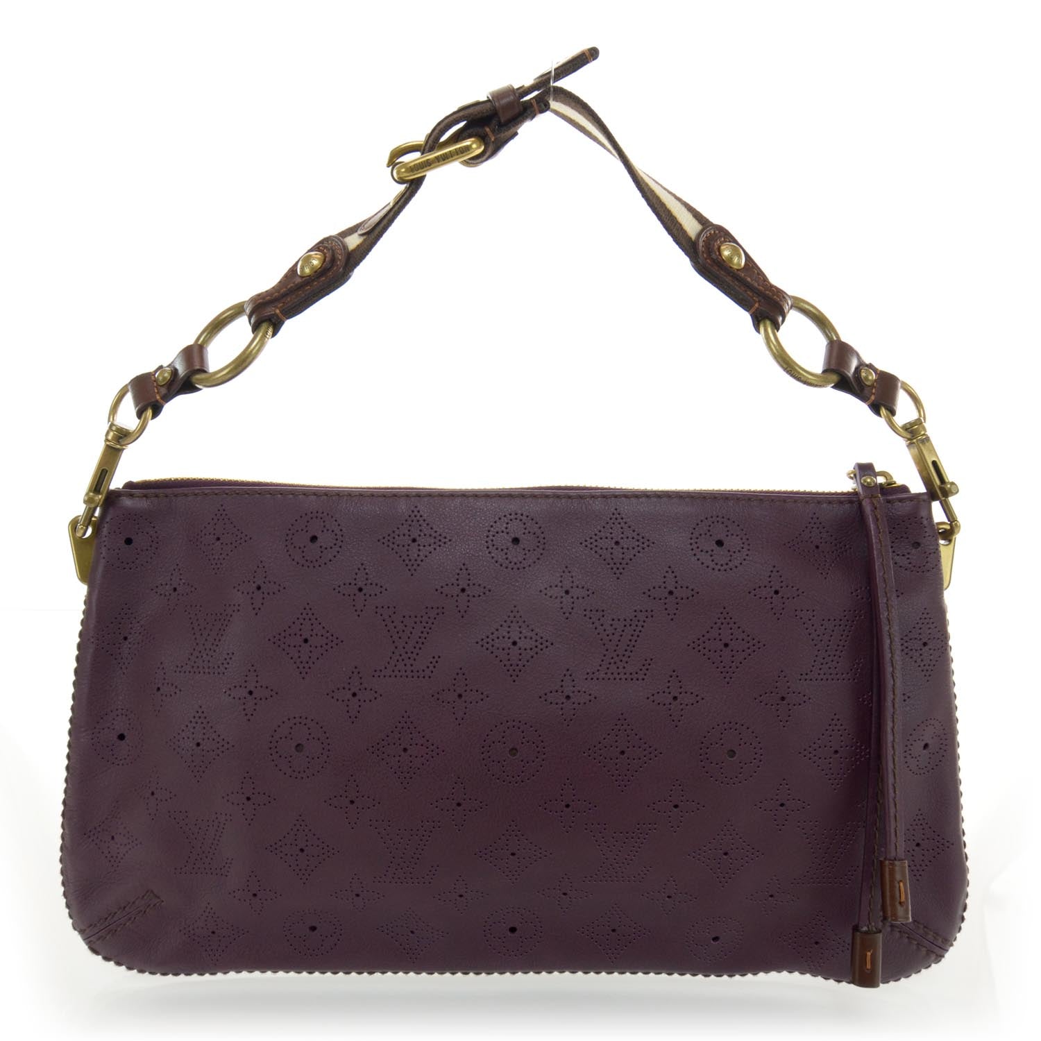 Louis Vuitton Mahina Onatah Pochette Aubergine 1 of 7