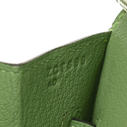 Hermes Epsom Sellier Birkin 30 Vert Criquet 7 of 14
