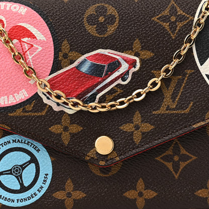 Louis Vuitton Monogram World Tour Pochette Felicie 8 of 10