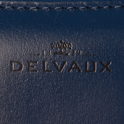 Delvaux Box Calfskin Brillant MM Satchel Blue De Prusse 8 of 12