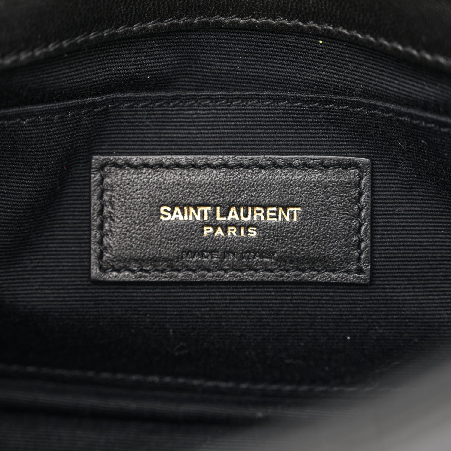 Saint Laurent Lambskin Patchwork Monogram Small Jamie Black 6 of 11