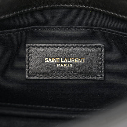 Saint Laurent Lambskin Patchwork Monogram Small Jamie Black 6 of 11