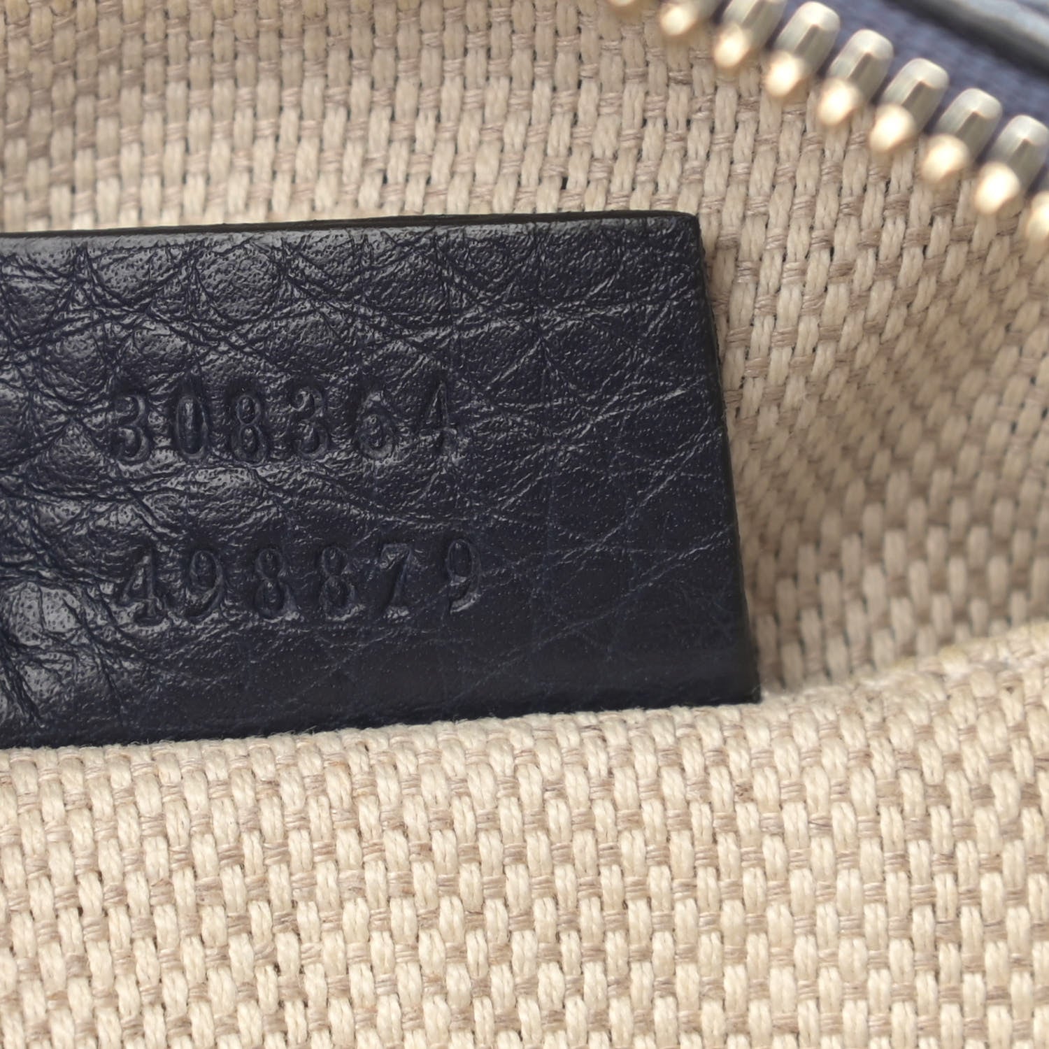 Gucci Pebbled Calfskin Small Soho Disco Bag Black 7 of 11