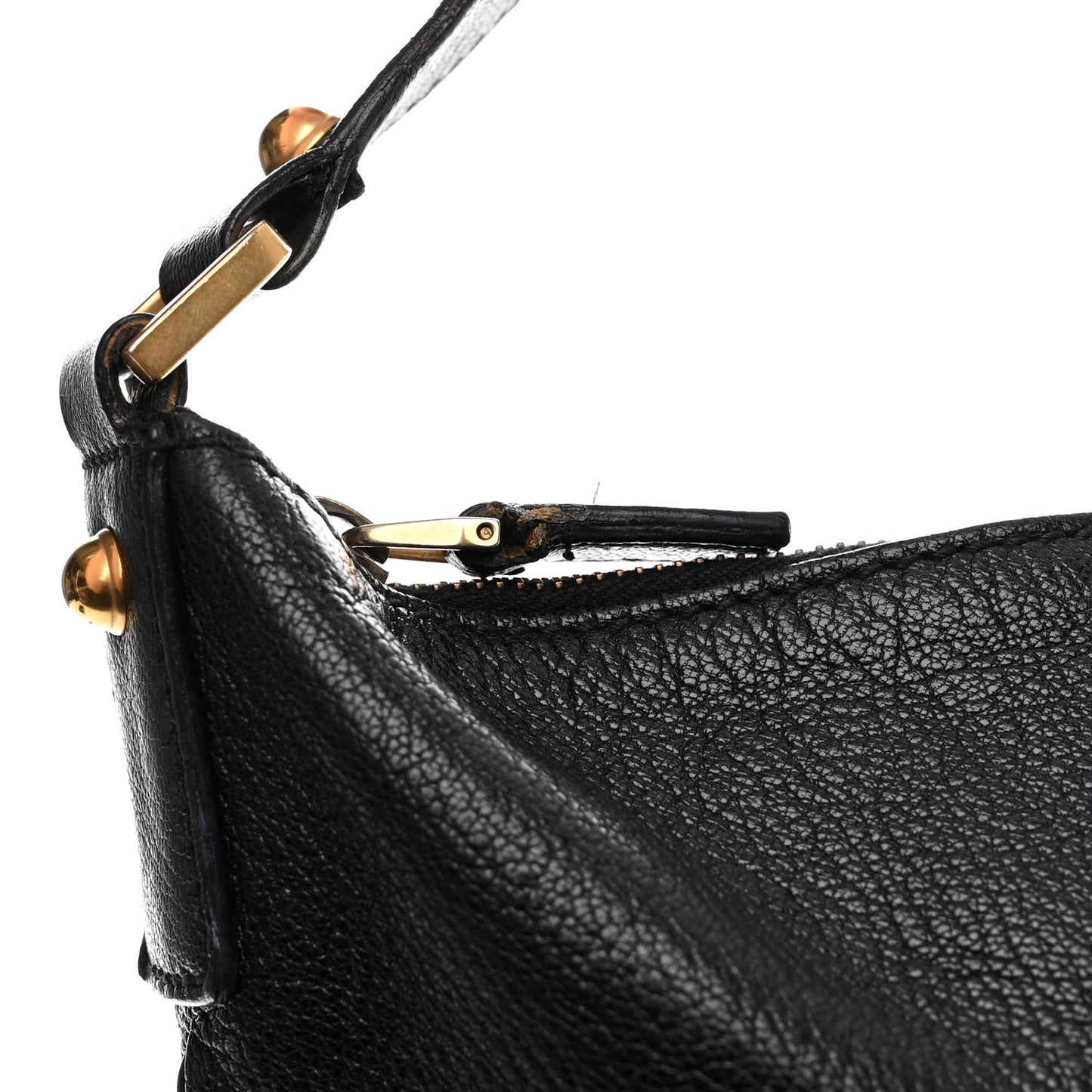 Calfskin Small Blondie Hobo Black