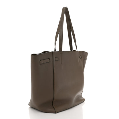 Celine Soft Grained Calfskin Small Belt Cabas Phantom Taupe 3 of 10