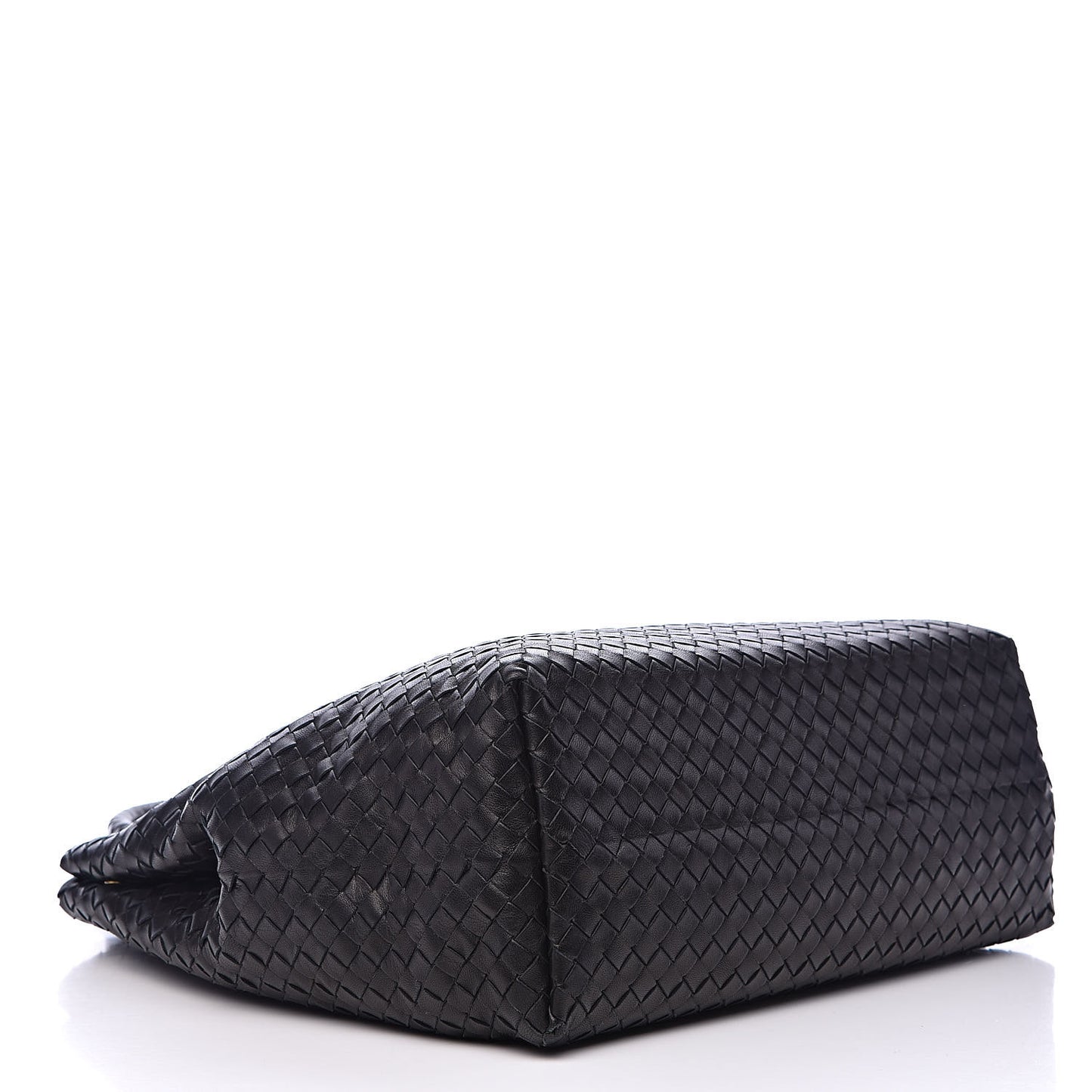 Nappa Intrecciato Medium Seamless Tote Black