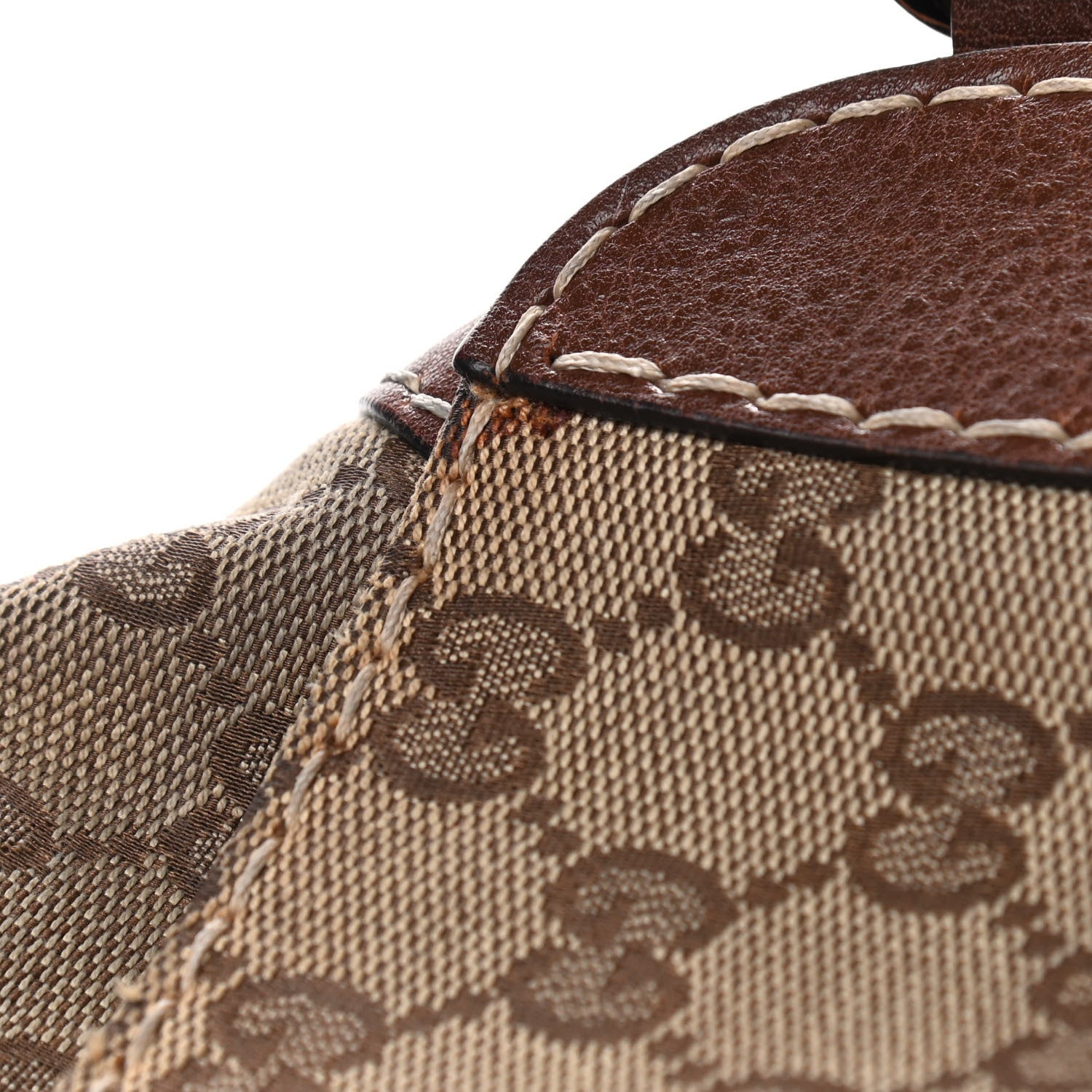 Gucci Monogram Medium Charlotte Hobo Brown 10 of 15