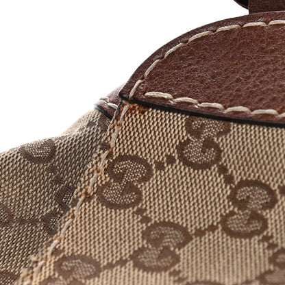 Gucci Monogram Medium Charlotte Hobo Brown 10 of 15