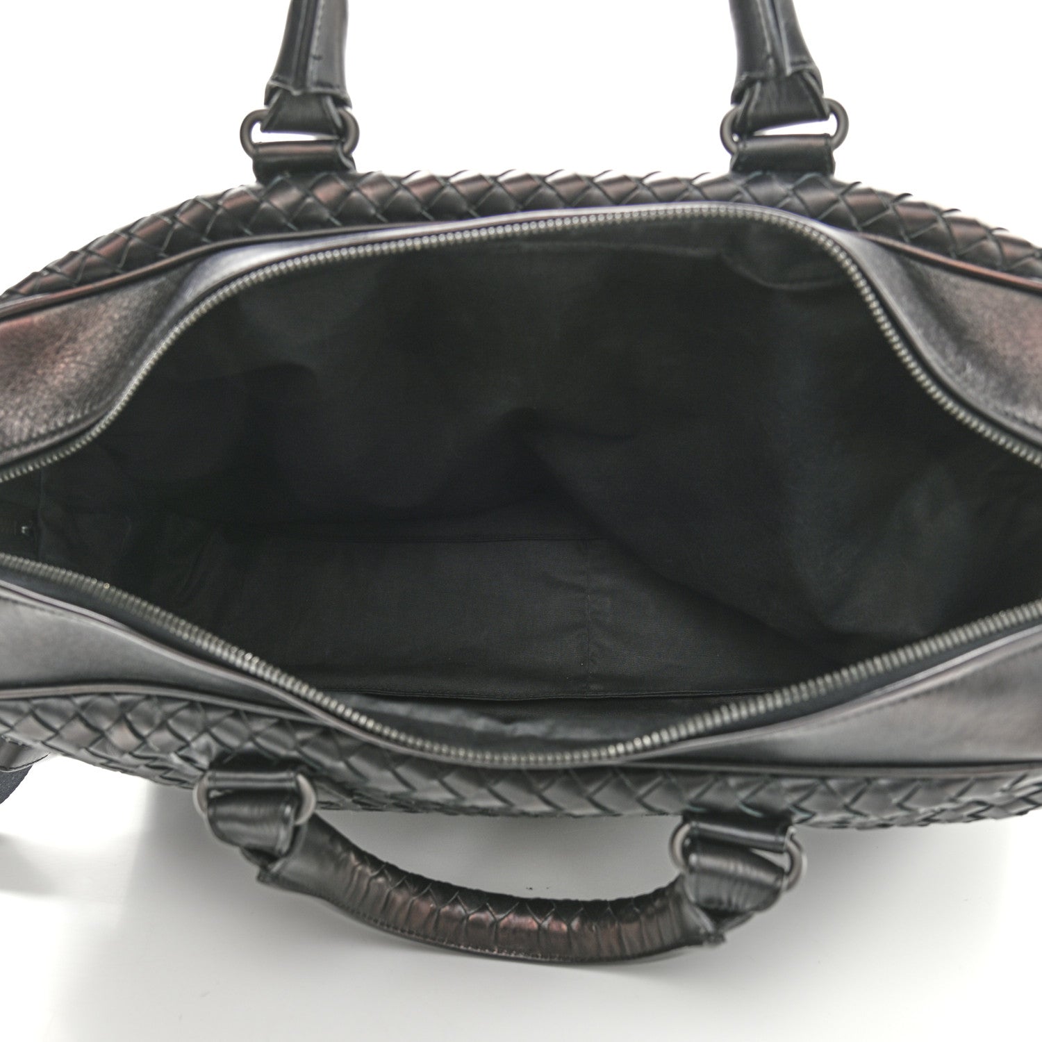 Bottega Veneta Nappa Intrecciato Briefcase Black 4 of 7