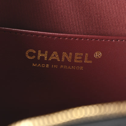 Chanel Lambskin Quilted CC In Love Heart Bag Black 6 of 11