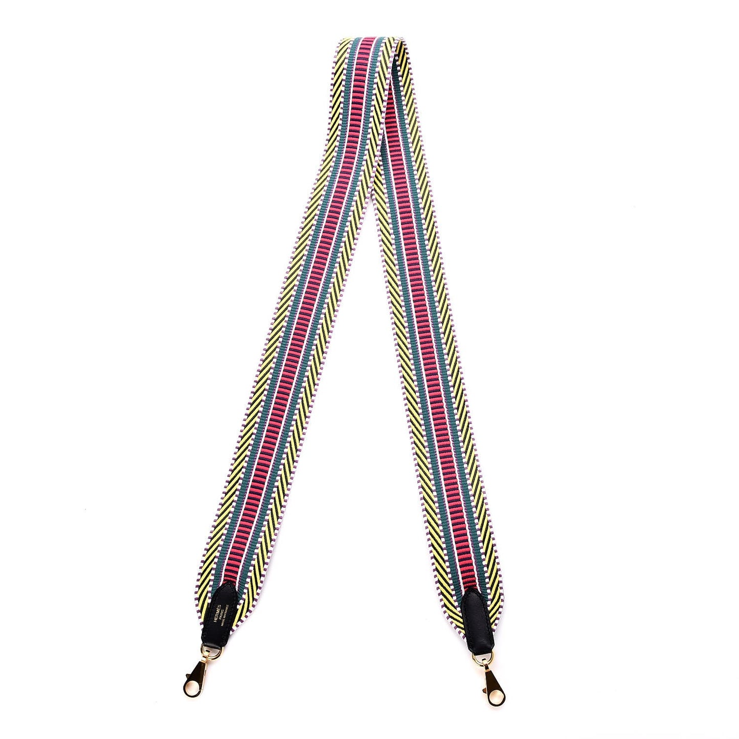 Toile Swift 50mm Sangle Cavale Shoulder Strap Multicolor Noir