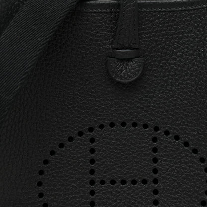 Hermes Taurillon Clemence Evelyne TPM Black 7 of 11