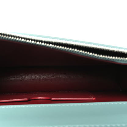 Off-White OFF WHITE Calfskin Jitney 0.5 Shoulder Bag Light Blue 5 of 8